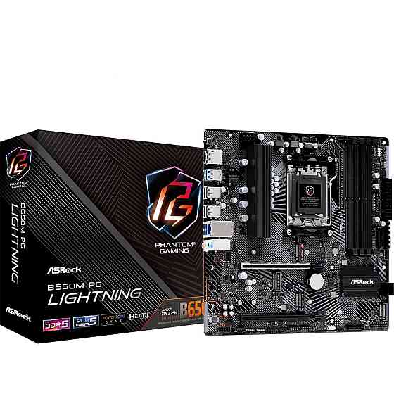 Материнська плата ASRock B650M PG Lightning Socket AM5 ( без Bluetooth ) Харків