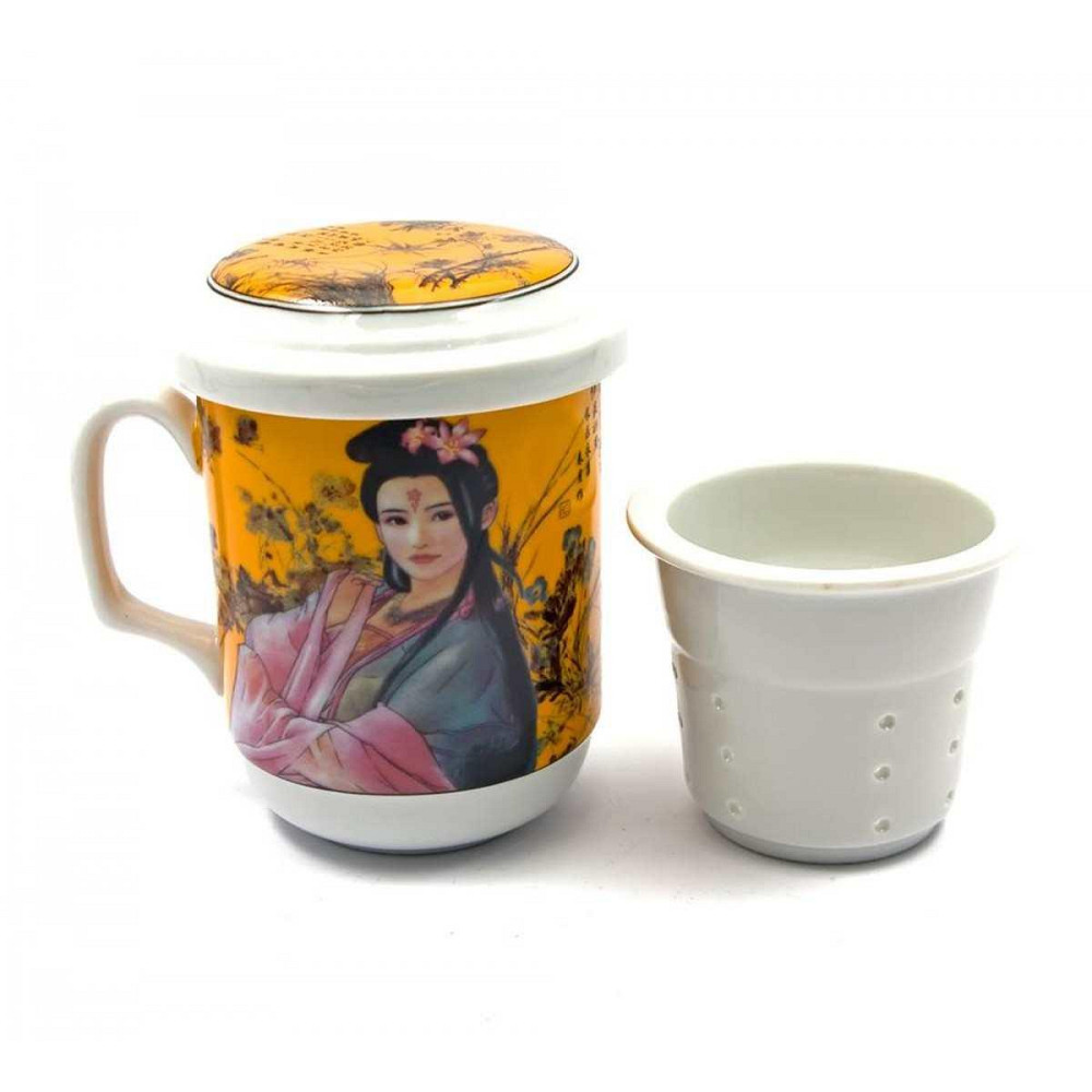 Чашка заварювальна з ситом Дівчата Київ - фото 1
