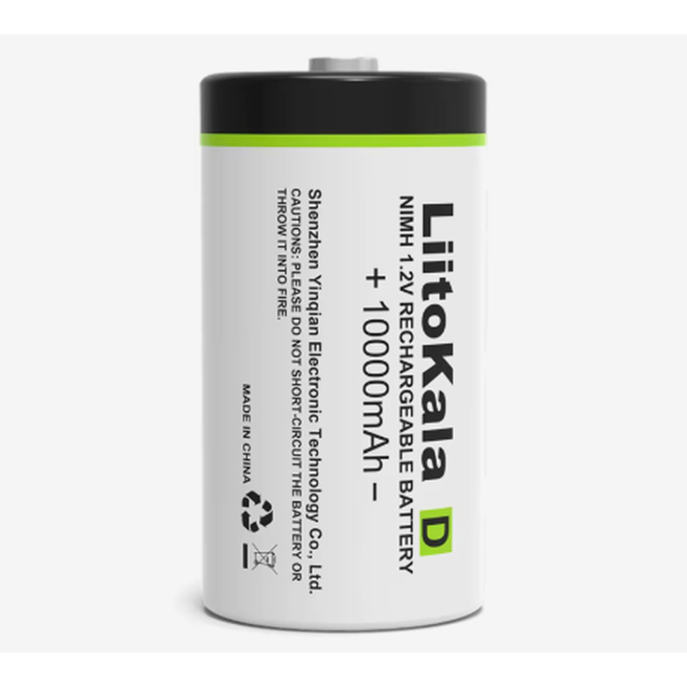 Акумулятор LiitoKala D на 10000 мАг 1.2V Рівне - фото 1