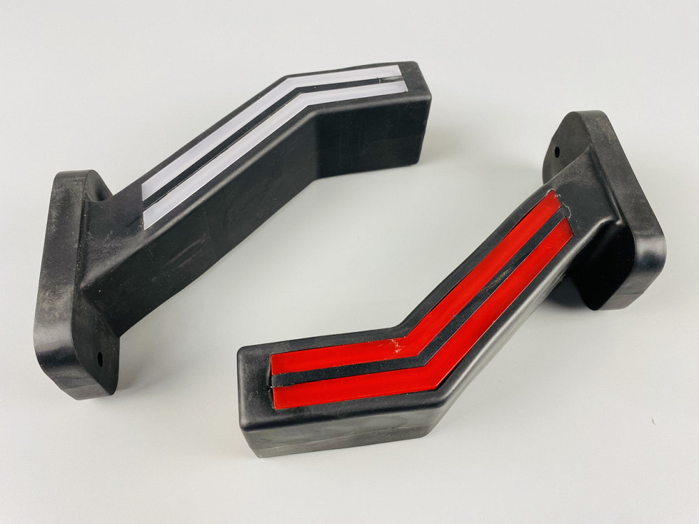 Ліхтар LED габаритний (прогумований) 12/24 V 200 мм х 145 мм, ціна за 1 шт. Мукачево - фото 9