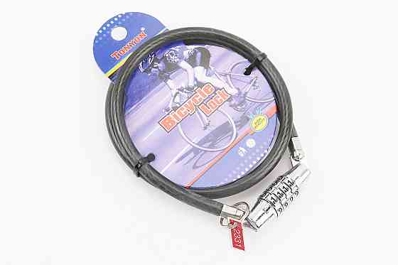 Замок протиугінний тросовий 650х8мм з 4-х значним кодом, TY417 Київ