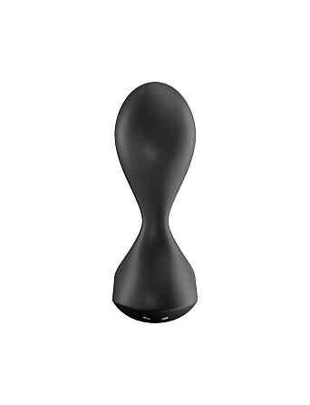 Анальна смарт-пробка з вібрацією Satisfyer Sweet Seal Black Sex Aura Київ