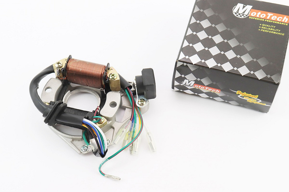 Статор магнето (генератора) (2 котушки "7 проводів") Київ - фото 1