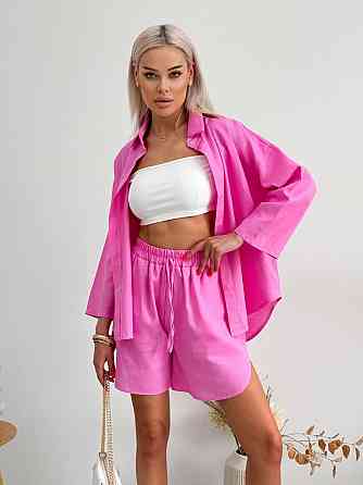 Костюм жіночий літній льон Барбі 48/52 Харків