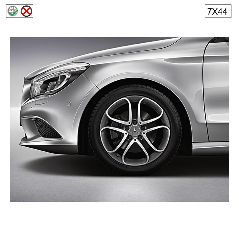 Mercedes-Benz  A2464011902 7X44 Комплект дисків 4 шт із датчиками тиску A0009050030 CLA Shooting Brake X117 CLA C117 Одеса - фото 5