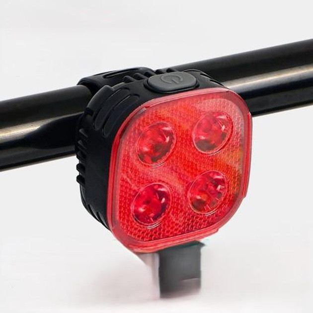 Ліхтар для велосипеда з акб FY-328S, Задній акумуляторний велоліхтар, XJ-560 що перезаряджається Київ - фото 3