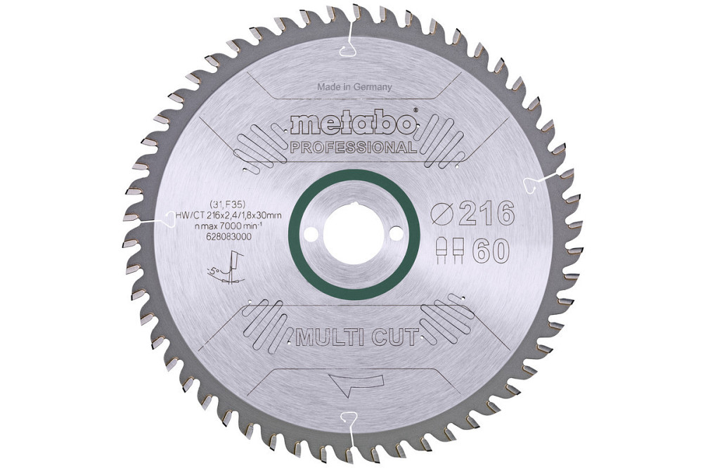 Диск пильний Metabo 