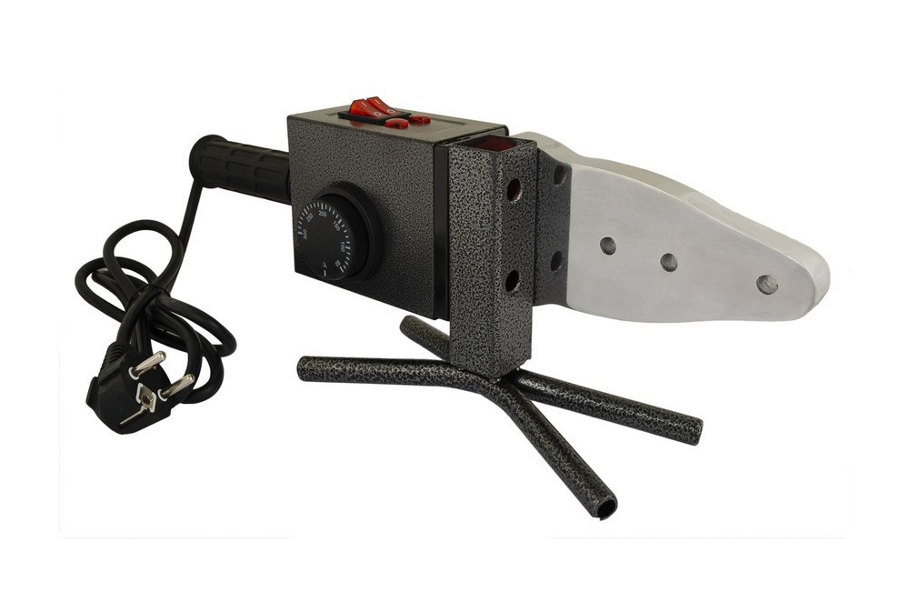 MASTERTOOL Паяльник для пластикових труб MASTERTOOL 20-63 мм 2 режими 1100-2200 Вт/220 V/50 Hz Коломия - фото 2