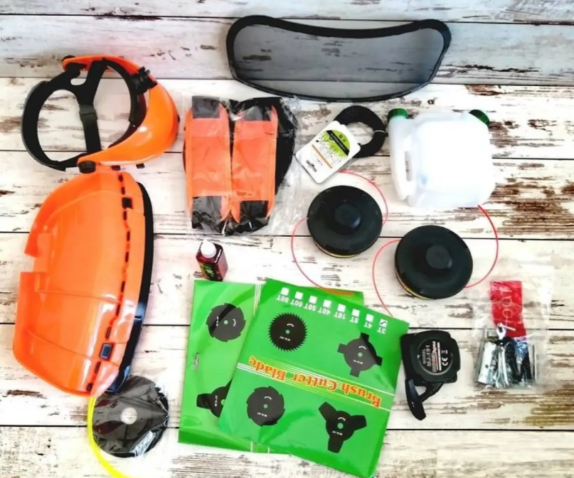 MJ-191 мотокоса бензиновая 5.2 л.с. с легким стартом и полной комплектацией для работы на участке Одесса - изображение 3