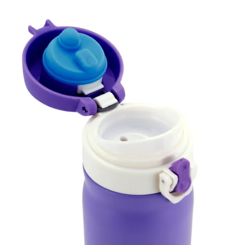 Термопляшка 500мл нержавіюча сталь (блакит/фіолет/помаранч/салат) KAMILLE 2005B Житомир - изображение 9