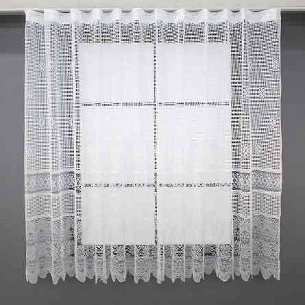 Тюль VR-Textil 1378т Juli Сітка Білий 200х150 см (42-0924) Київ