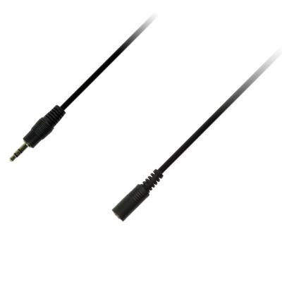 Кабель мультимедійний AUX 3.5mm M - 3.5 F 3m Piko (1283126473920) Вінниця - фото 1