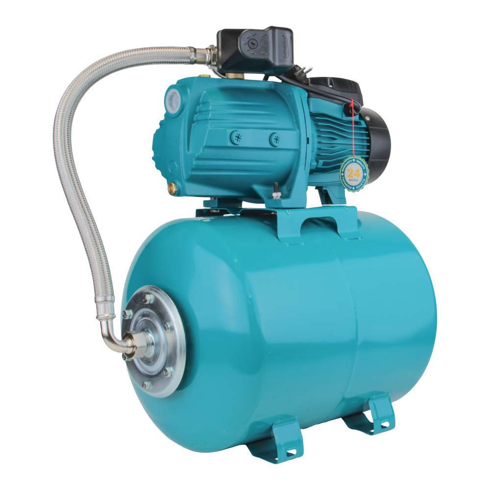 LEO Станция 0.9кВт Hmax 48м Qmax 85л/мин (самовсасывающий насос) 50л Украина LEO (775386/50) Коломыя - изображение 2