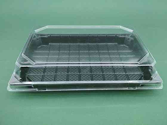 Упаковка для суші з кришкою ПС-64Д 20,5*13,5 см 50 шт/уп. Харків