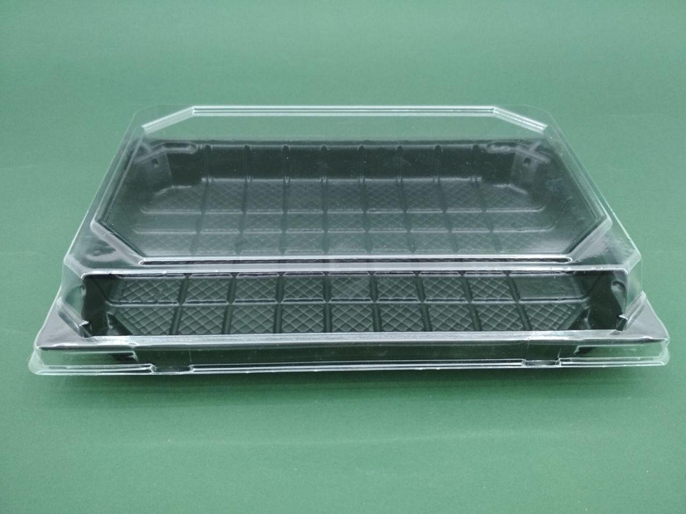 Упаковка для суші з кришкою ПС-64Д 20,5*13,5 см 50 шт/уп. Харків - фото 1