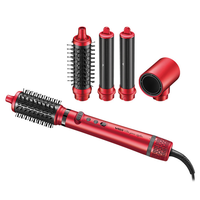 Фен з насадкою для прикореневого об'єму, Фен-стайлер з функцією різних насадок, Стайлер для завивки BZ-55 Львів - фото 1