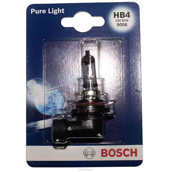 Галогенова лампа BOSCH Pure Light HB4 51W 12V P22d (1987301063) 1шт./блістер Харків