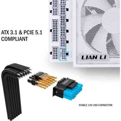 Блок питания Lian Li 1000W EDGE1000 White (G9P.EG1000.WE00.EU) Винница