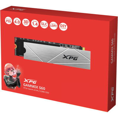 Накопитель SSD M.2 2280 2TB XPG GAMMIX S60 ADATA (AGAMMIXS60-2T-CS) Винница - изображение 6