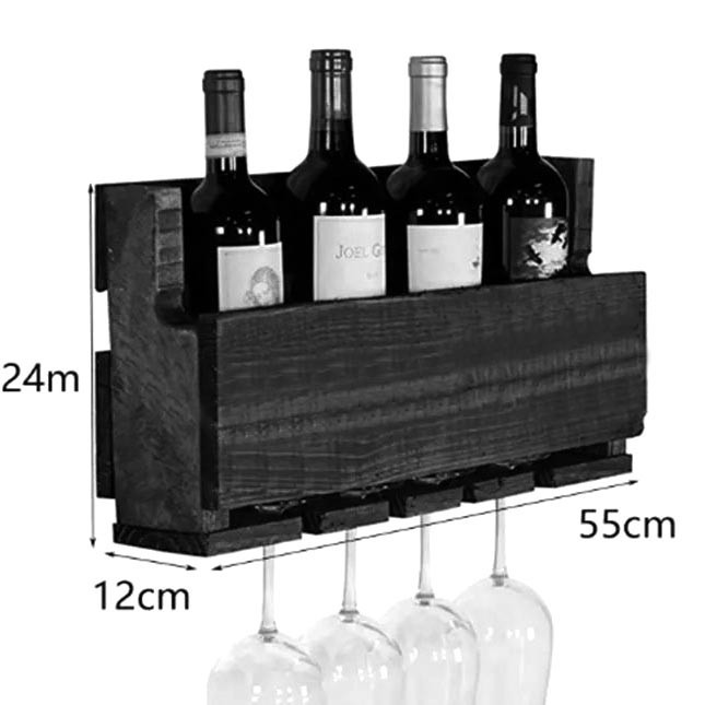 Настінна винна полиця "Наміока" савоярді Миколаїв - фото 2