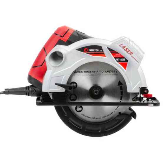 Пила дискова INTERTOOL WT-0618 Коломия