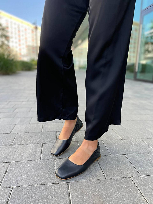 Roberto Netti Балетки жіночі Roberto netti 3018 чорні (весна-осінь, шкіра натуральна) (5390) 39 Коломыя - изображение 1