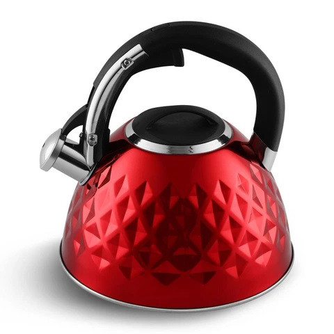 Чайник для газовой плиты 3 л литра Edenberg, Чайник для приготовления чая со свистком YF-71 Львов - изображение 1