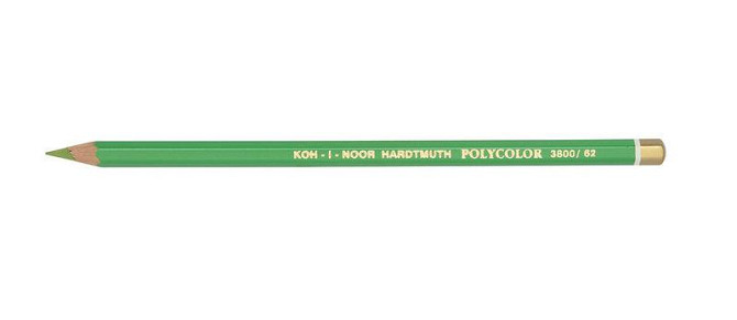 Олівець художній "Kooh-i-Noor" POLYCOLOR 3800/62 apple green/ясно-зелений, шт Київ - фото 1