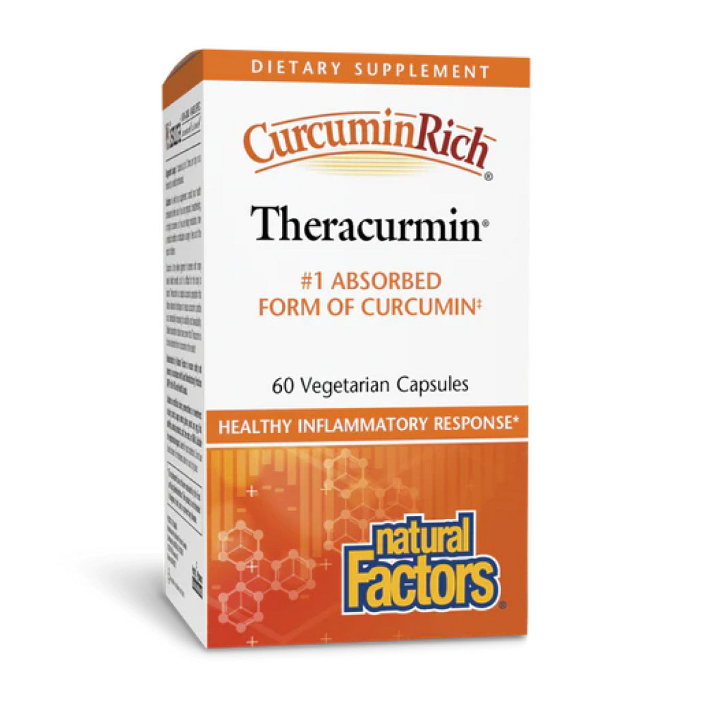 Куркумин Natural Factors CurcuminRich Theracurmin 30 mg 60 капс Киев - изображение 1