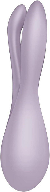 Клиторальный вибратор Satisfyer Threesome 2 Violet, 3 гибких пальчика, 3 мотора Sex Aura Киев - изображение 3