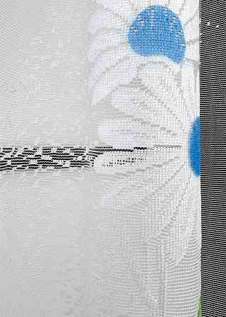 Тюль жакард VR-Textil № 1898т Арка на кухню колір білий 500х150 см (53-0105) Київ