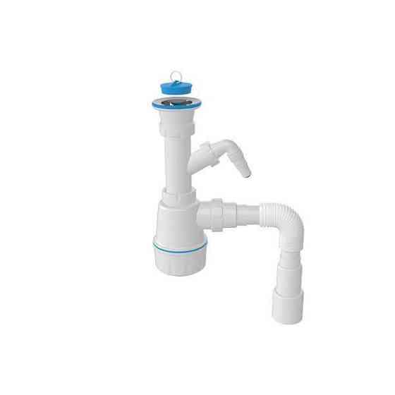 Гнучка труба 1 1/2" 1200мм вихід 40*50 NOVA Харків