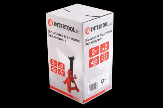 Набір підставок під авто 2т, 275-428м Intertool (2 шт.) Вінниця