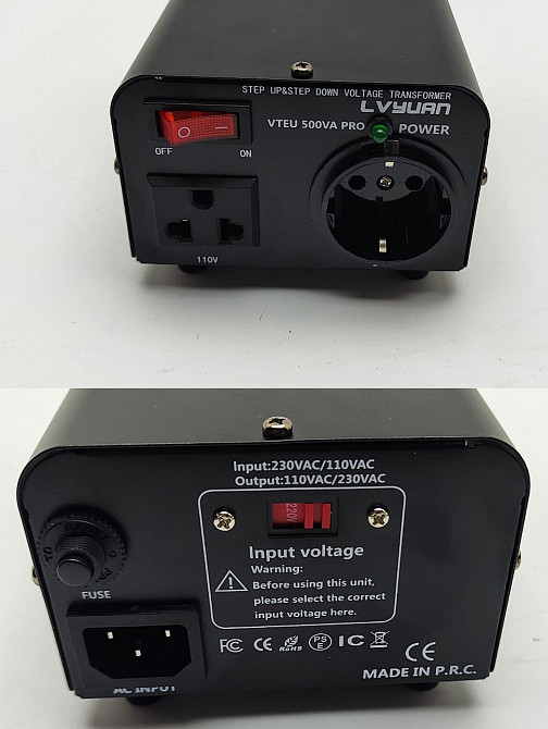 Перетворювач напруги LVYUAN VTEU 500VA MAX Луцьк - фото 1