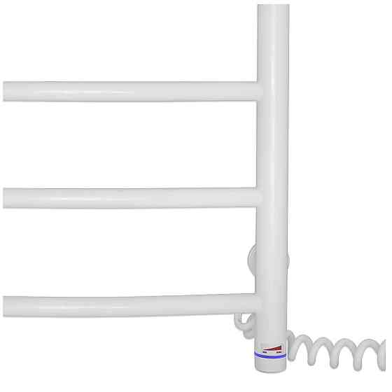 Електричний полотенцесушитель Laris Зебра Класик ЧК8 500Х800 Е білий Київ