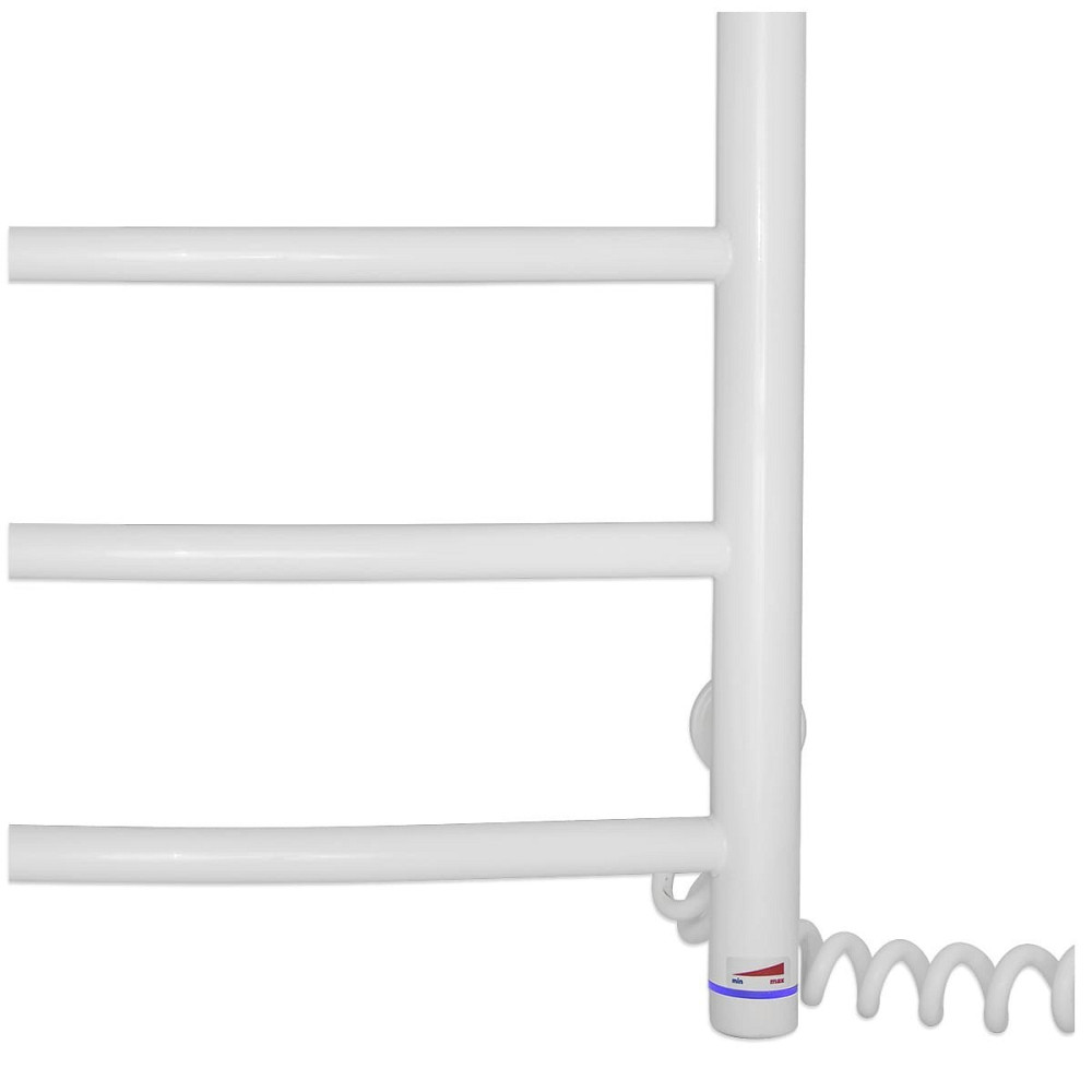 Електричний полотенцесушитель Laris Зебра Класик ЧК8 500Х800 Е білий Київ - фото 5