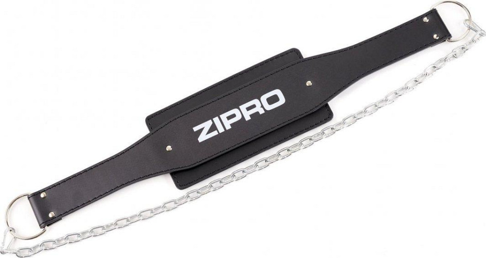 Пояс для тренувань шкіряний з ланцюгом Zipro 85 х 16 х 2 см Київ - фото 4