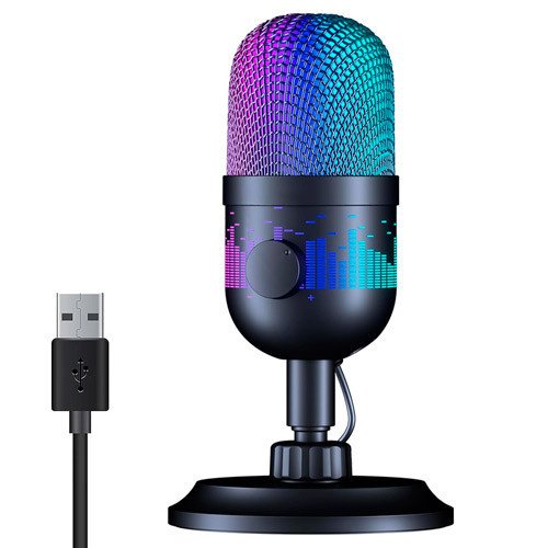 Ігровий мікрофон із підсвіткою для запису Київ - фото 9