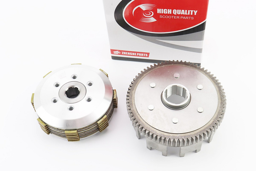 Зчеплення, маховик в зборі (6 болтів, маховик 73 зуб.) ZUBR/F5 Киев - изображение 1