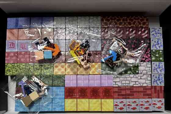 Магнітний конструктор Minecraft, Майнкрафт магніті кубики 100 блоків. Київ