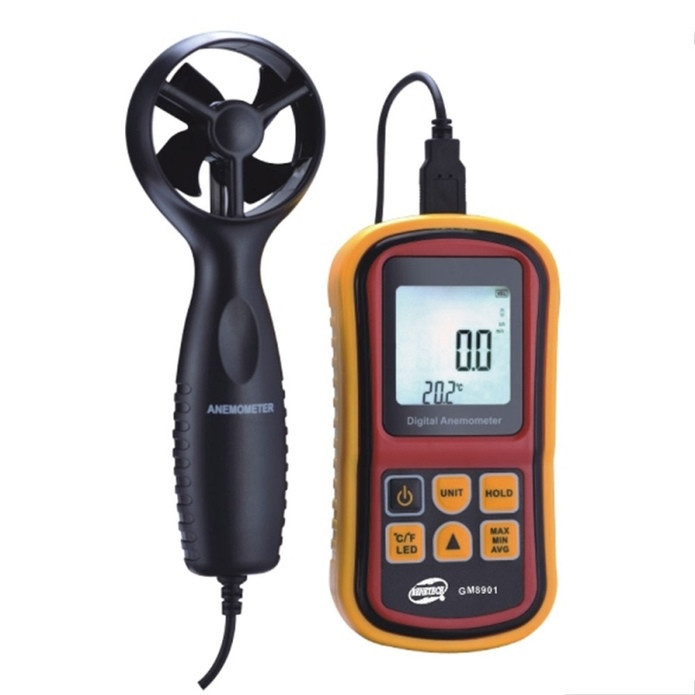 Термоанемометр 0,8-45 м/с, -10-45 °C BENETECH GM8901 Чернігів - фото 1