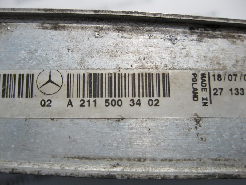 Mercedes-Benz  A2115003402 Радіатор охолодження двигуна M273 V8 5.5л OM642 V6 3.0 cdi E-Class W211 CLS C219 Одеса - фото 3