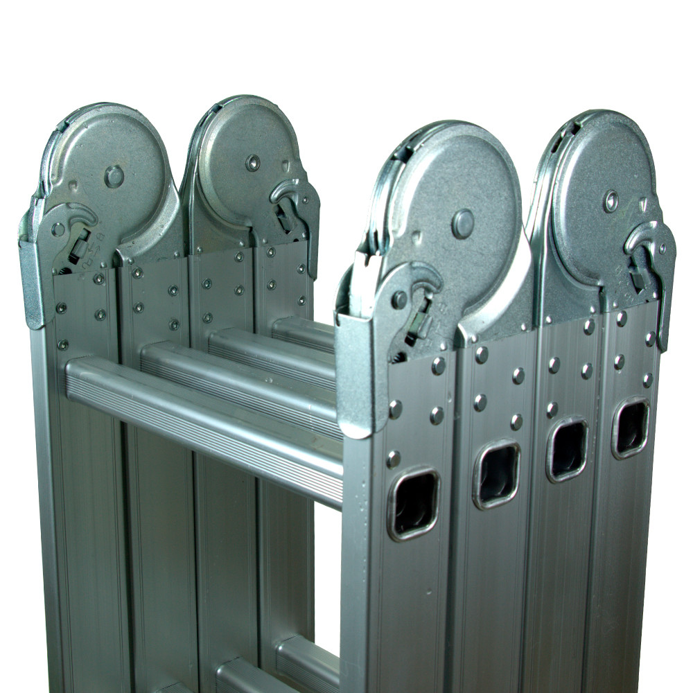 Flora Лестница многоцелевая алюминиевая 4×4 ступеней 4.58м FLORA (5031324) Коломия - фото 3