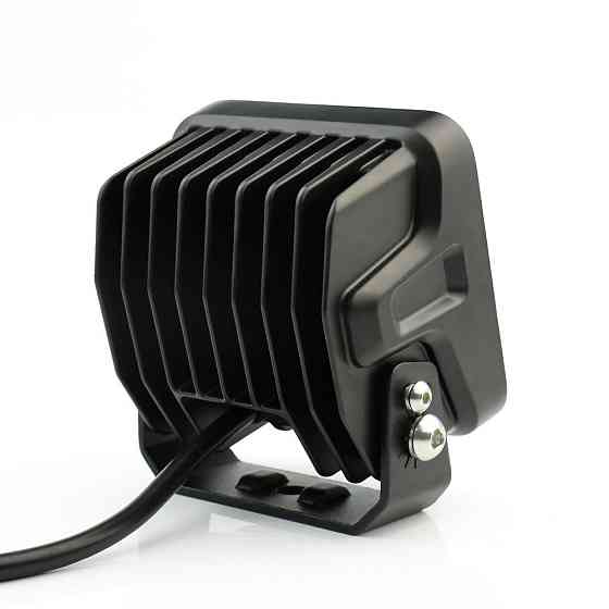 Світлодіодна фара StarLight SL-W0240S квадратна, дальнє світло WHITE + DRL 40W 4800Lm 5700K 12/24V Харків