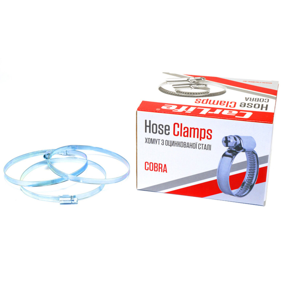 Хомути CarLife оцинковані 110-130/W1, 9х0,67мм, 25шт Киев - изображение 1