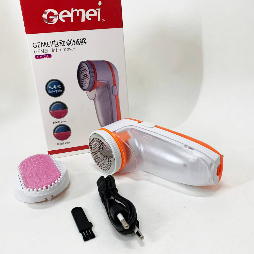 Бритва-щетка для одежды GEMEI, Машинка для уборки катышек с одежды Удаление катышков с MO-38 Львов - изображение 8