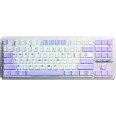 Клавиатура Aula F87 keycap KRGD Blue USB UA White (6948391202464) Винница - изображение 1