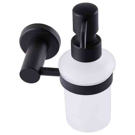 Дозатор рідкого мила Globus Lux BS8433 чорний матовий SUS304 (000021389) Київ
