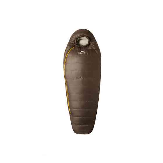 Спальник з натуральним пухом Naturehike Snowbird CNK2550WS014, p-р M, темно-коричневий 400 г Рівне