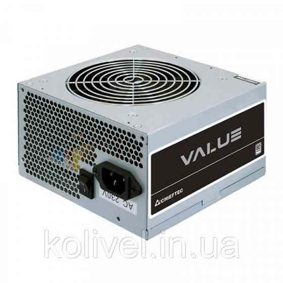 БЖ 600W Chieftec VALUE APB-600B8, 120 mm, 80+ White, Bulk (APB-600B8) Киев